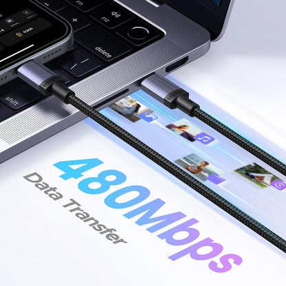 USB-C Data and Charging Cable - USB-C UGREEN L532, 240W, 3m, Gray