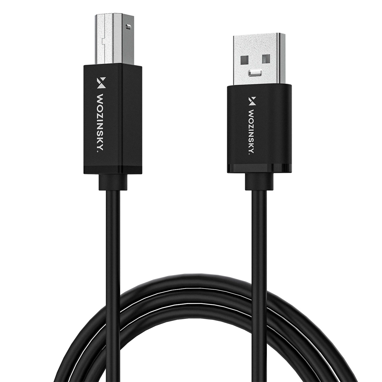 Druckerkabel WZK WKDDY3S, USB-A - USB-B, 2m, Schwarz