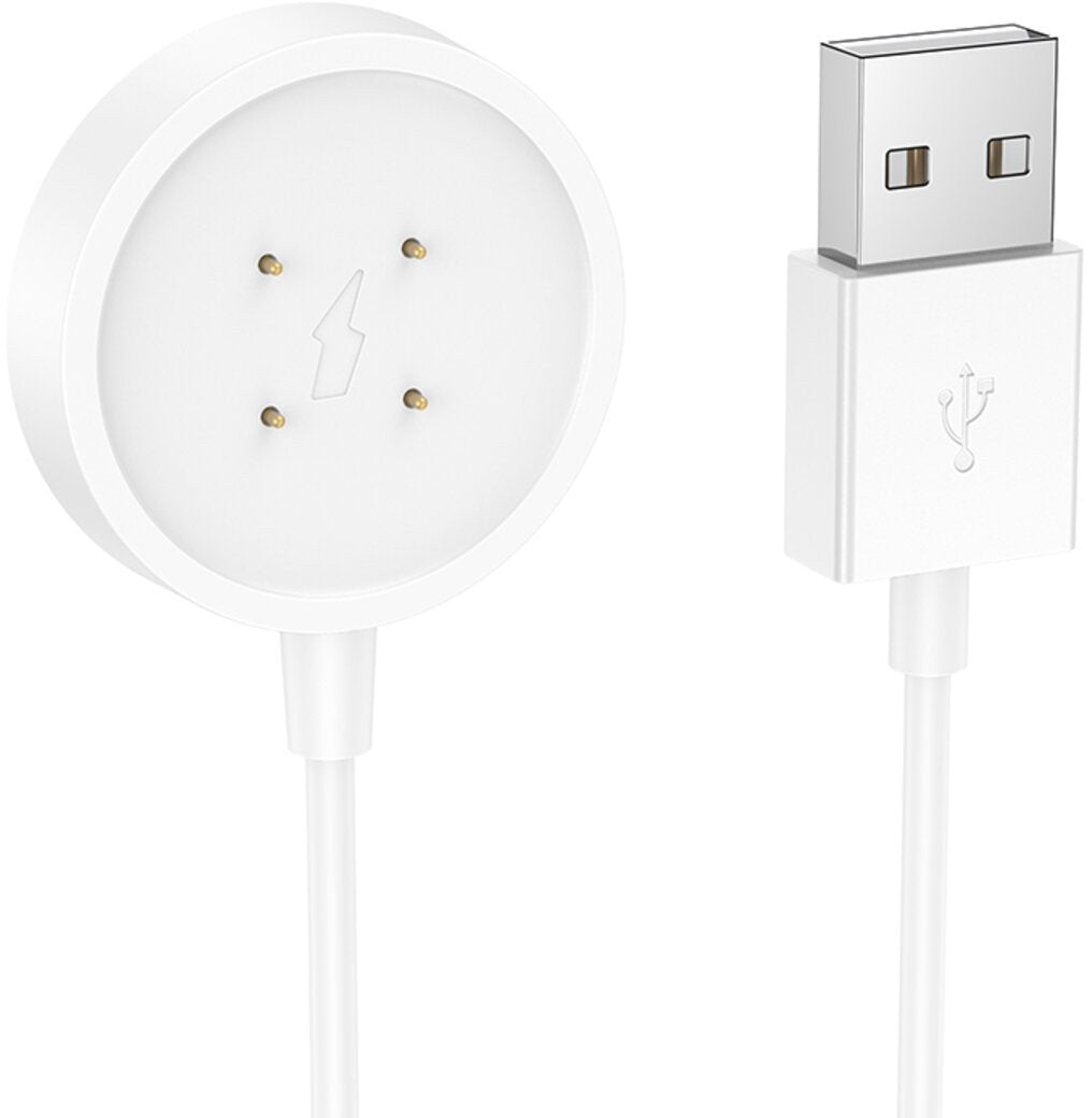 Ladekabel für Smartwatch HOCO Y24, USB-A, Weiß