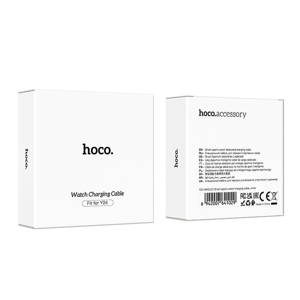 Ladekabel für Smartwatch HOCO Y24, USB-A, Weiß
