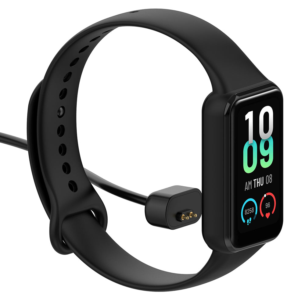 Ladekabel Techsuit THA5 für Amazfit Band 7, USB-A, Schwarz