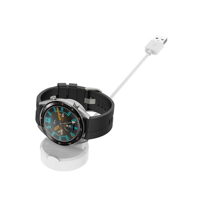Ladekabel Techsuit THC4 für Honor Watch / Huawei Watch Series, USB-A, Schwarz