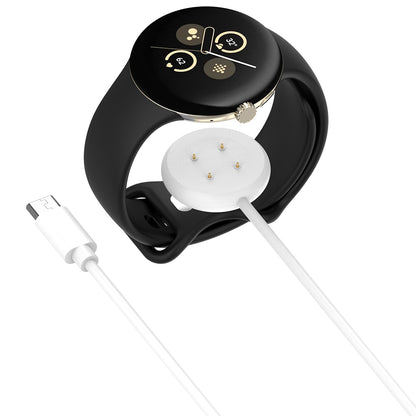 Ladekabel Techsuit THC5 für Google Pixel Watch 3 45mm / Watch 3 41mm, USB-C, Weiß