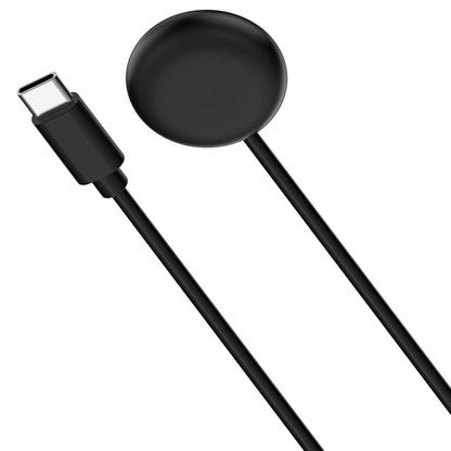 Ladekabel Techsuit THC5 für Google Pixel Watch 3 45mm / Watch 3 41mm, USB-C, Schwarz