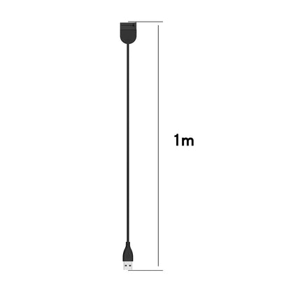 Ladekabel Techsuit TXC1 für Xiaomi Smart Band 7 / 6 / 5, USB-A, Schwarz