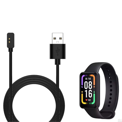 Ladekabel Techsuit TXC2 für Xiaomi Smart Band 7 Pro / Redmi Watch 2 / Watch 2 Lite, USB-A, Schwarz