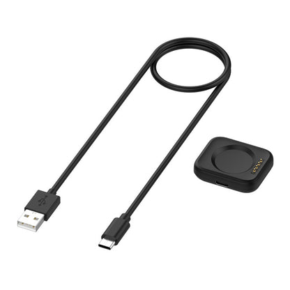 Ladekabel Techsuit TXC8 für Oppo Watch / OnePlus Watch Series, USB-A, Schwarz