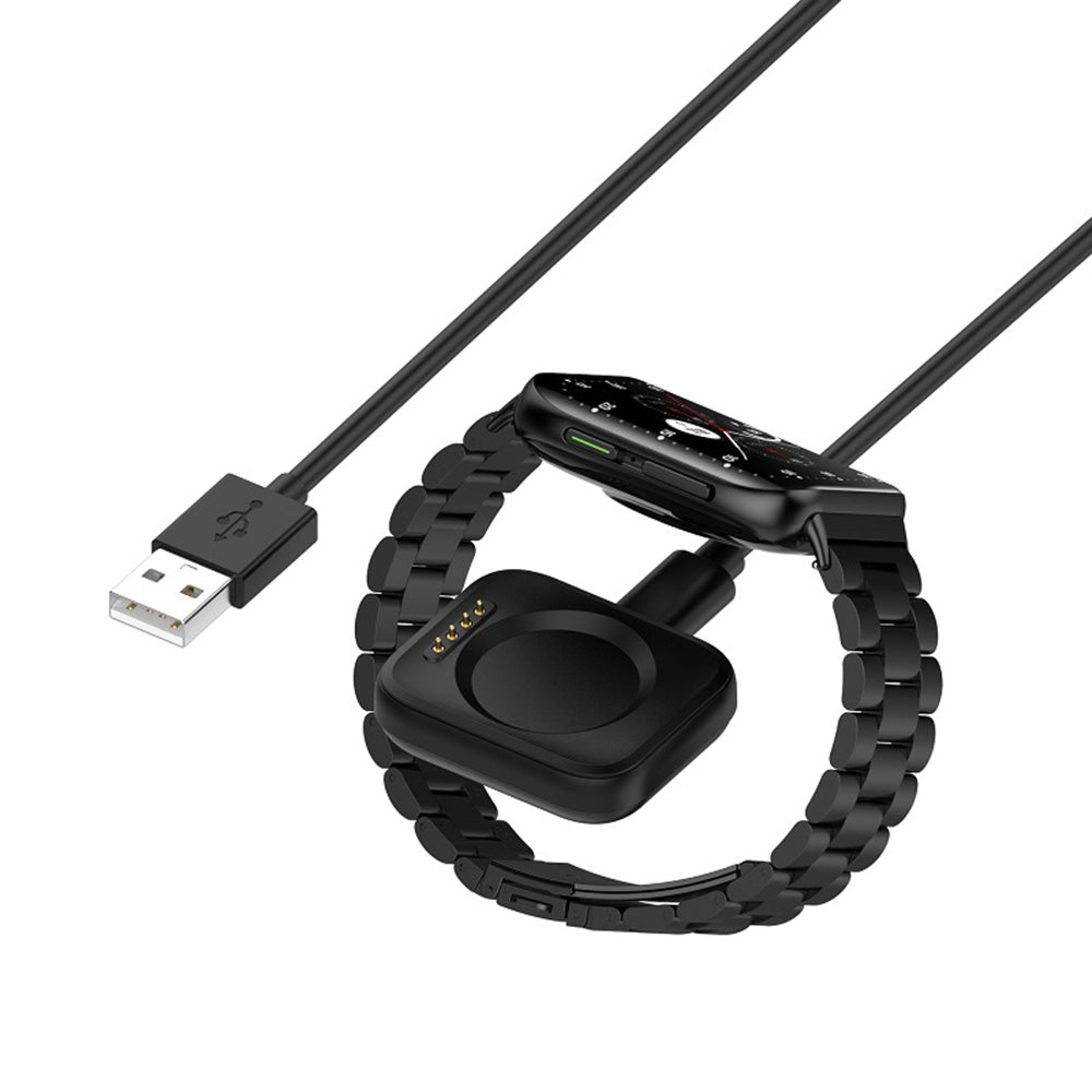Ladekabel Techsuit TXC8 für Oppo Watch / OnePlus Watch Series, USB-A, Schwarz