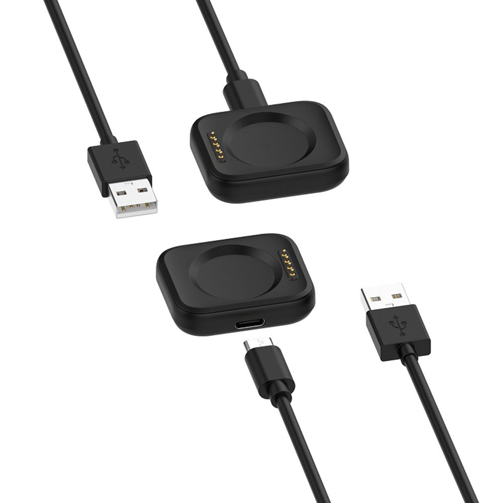 Ladekabel Techsuit TXC8 für Oppo Watch / OnePlus Watch Series, USB-A, Schwarz