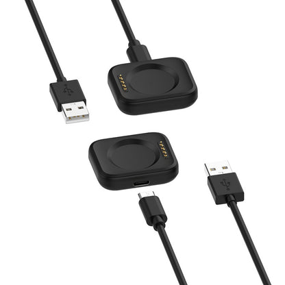 Ladekabel Techsuit TXC8 für Oppo Watch / OnePlus Watch Series, USB-A, Schwarz