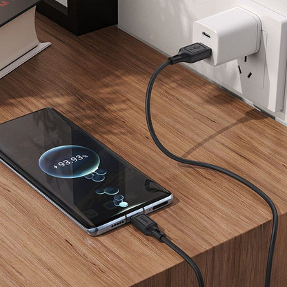 Daten- und Ladekabel USB-A - USB-C HOCO X90, 60W, 1m, Schwarz