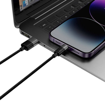 Ladekabel USB-A - Lightning / microUSB / USB-C Baseus StarSpeed 3in1, 20W, 0.6m, Schwarz P10319900111-00