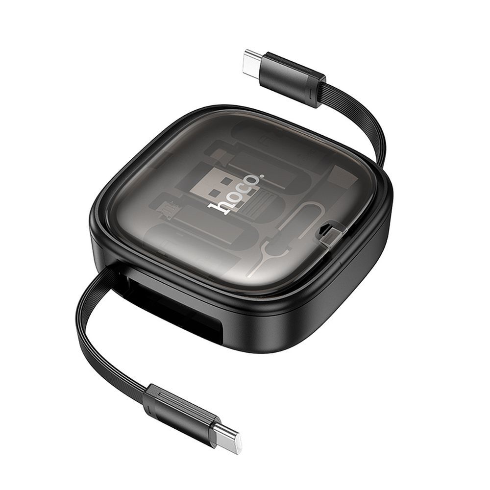 USB-C - USB-C Daten- und Ladekabel HOCO U140, 60W, 0,95m, Schwarz