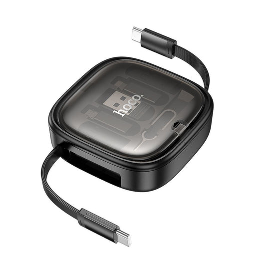 USB-C - USB-C Daten- und Ladekabel HOCO U140, 60W, 0,95m, Schwarz