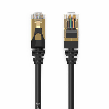 Orico PUG-C7 Netzwerkkabel, UTP, Cat7, 0,5m, Schwarz
