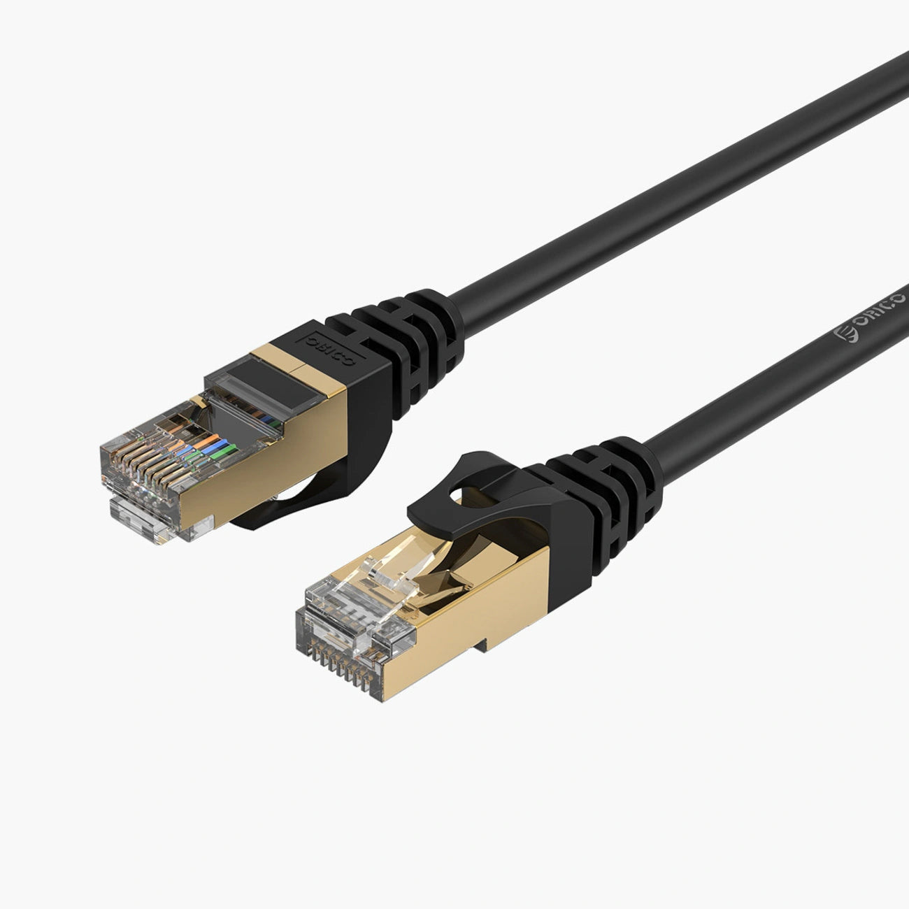 Orico PUG-C7 Netzwerkkabel, UTP, Cat7, 0,5m, Schwarz