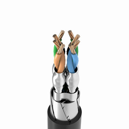 Orico PUG-C7 Netzwerkkabel, UTP, Cat7, 0,5m, Schwarz