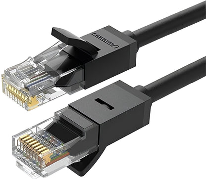 UGREEN NW102 Network Cable, UTP, Cat6, 15m, Black