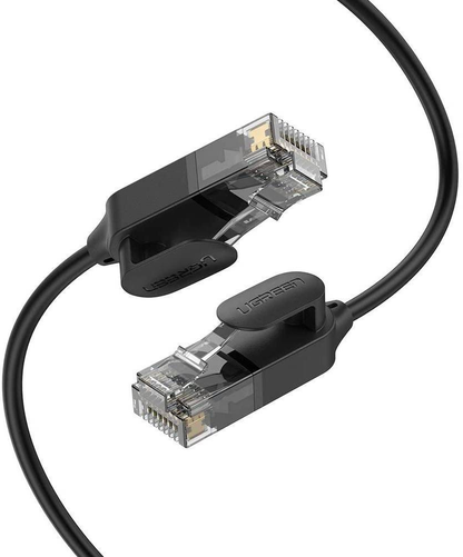 UGREEN NW122 Network Cable, UTP, Cat6A, 1.5m, Black