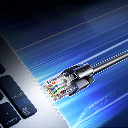 Netzwerkkabel UGREEN NW316, UTP, Cat6, 8m, Schwarz