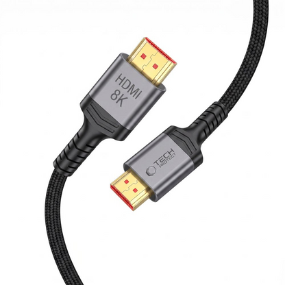 Tech-Protect Ultraboost 2 Videokabel, HDMI - HDMI, 8K, 2m, Schwarz