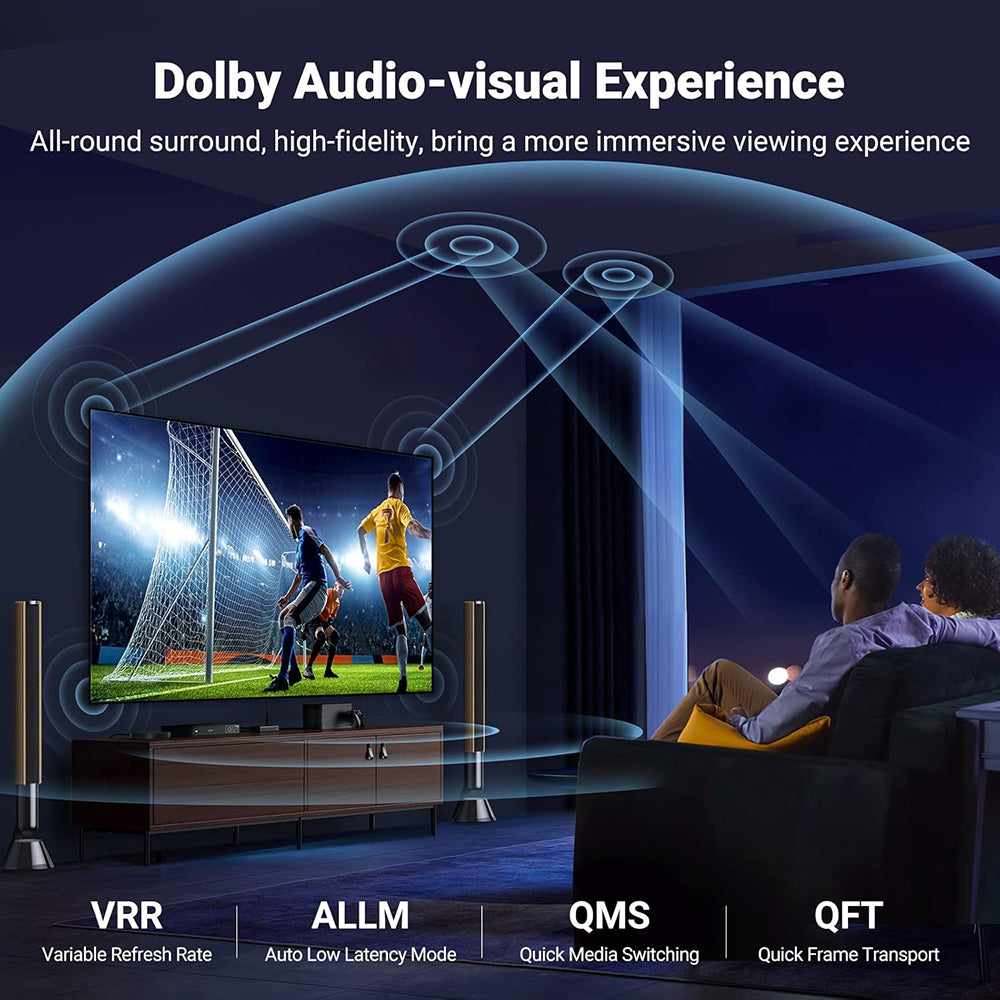 Video-Kabel Ugreen HD140 (80405), HDMI - HDMI, 5m, Schwarz