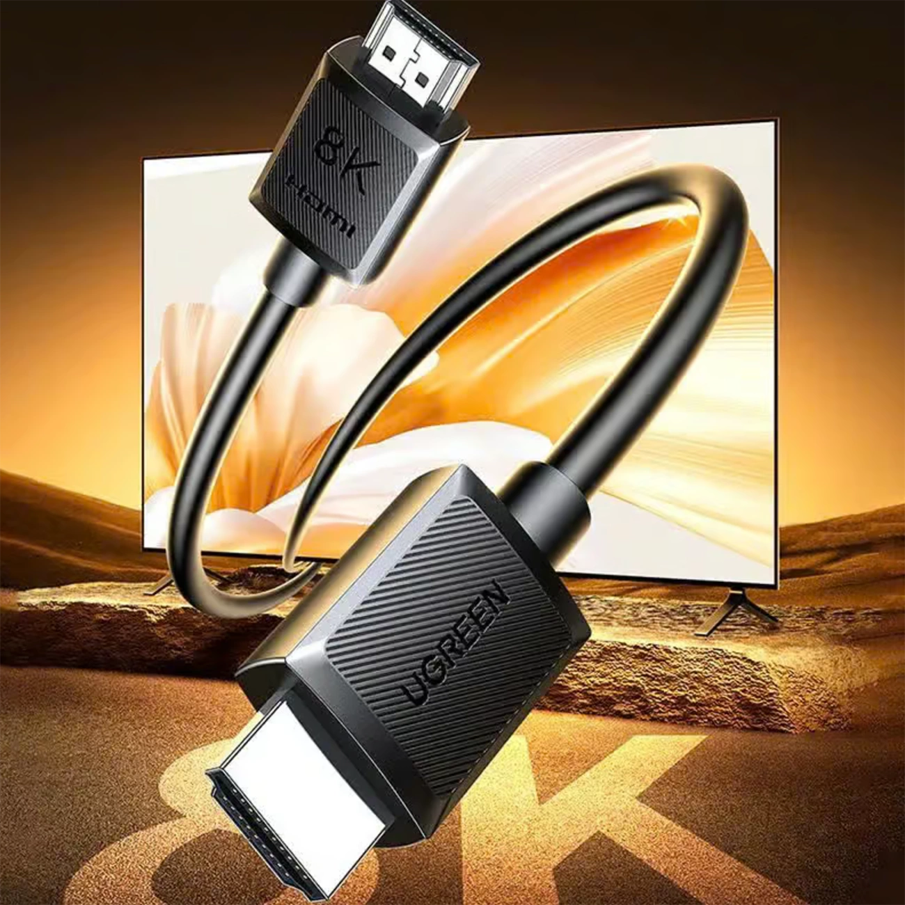 UGREEN HD175 Video Cable (45434), HDMI - HDMI, 8K, 5m, Black