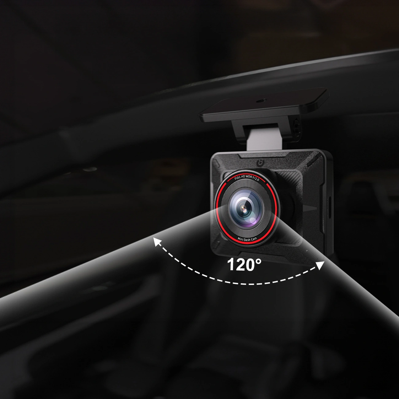 Akeeyo P1 Auto-Kamera, 1080P, Wi-Fi