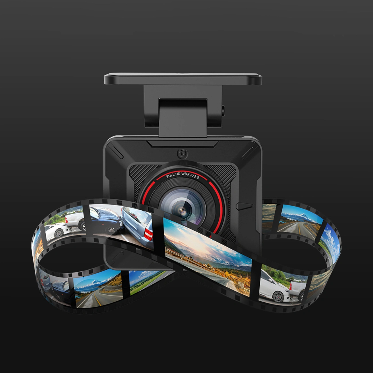 Akeeyo P1 Auto-Kamera, 1080P, Wi-Fi