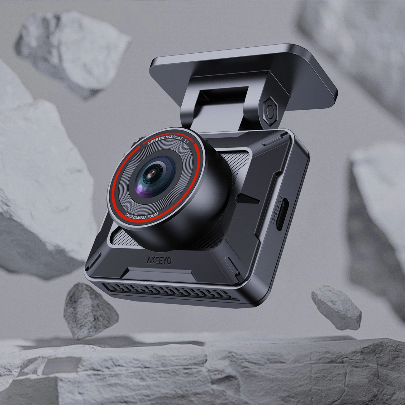Akeeyo P1 Auto-Kamera, 1080P, Wi-Fi