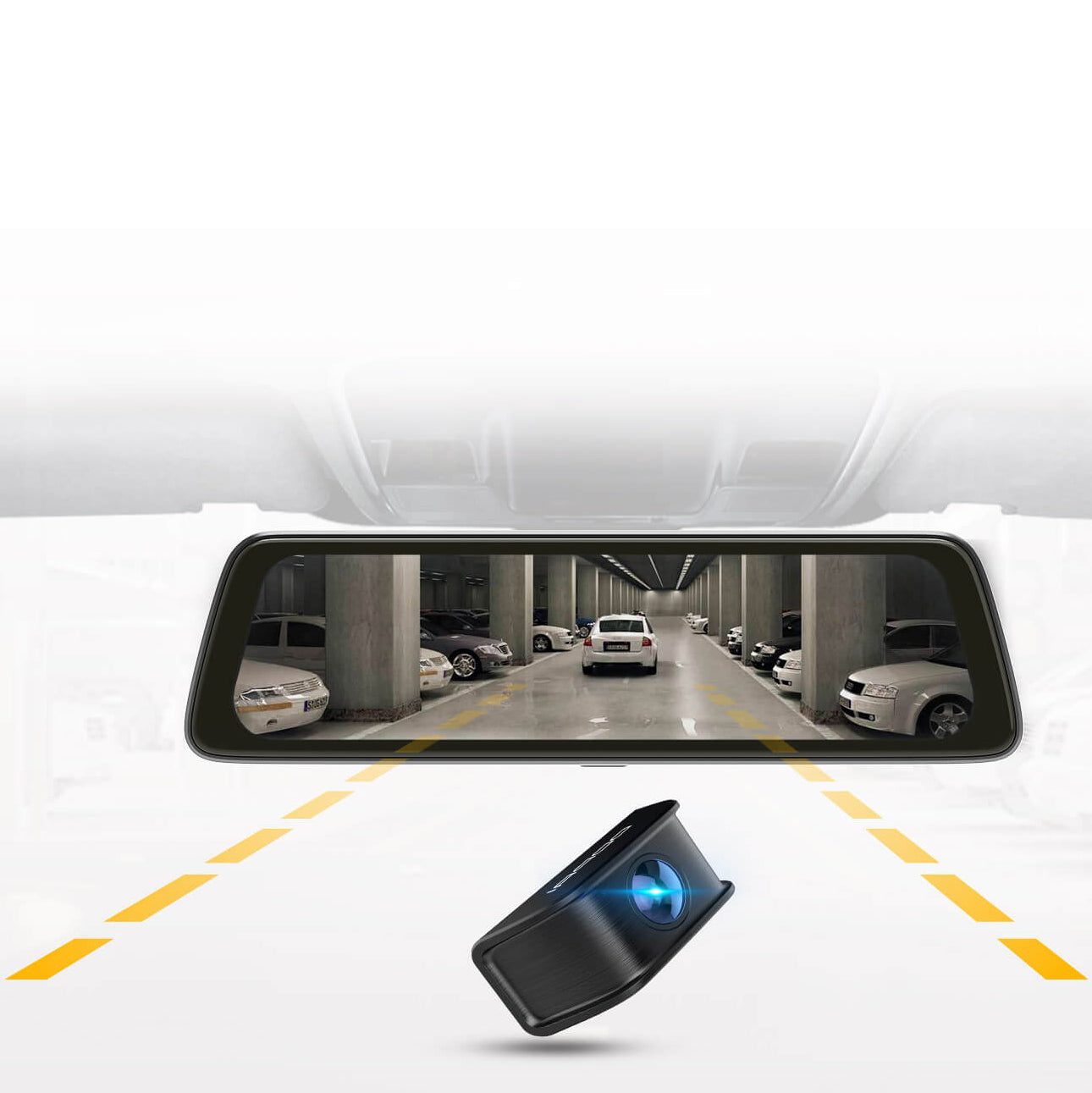 Auto-Kamera Vorne Hinten DDPAI Mola E3, 2K, Wi-Fi