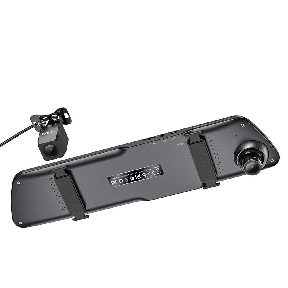 HOCO DV4 Spiegel Front Rückansicht Auto Kamera, 4.5inch Display