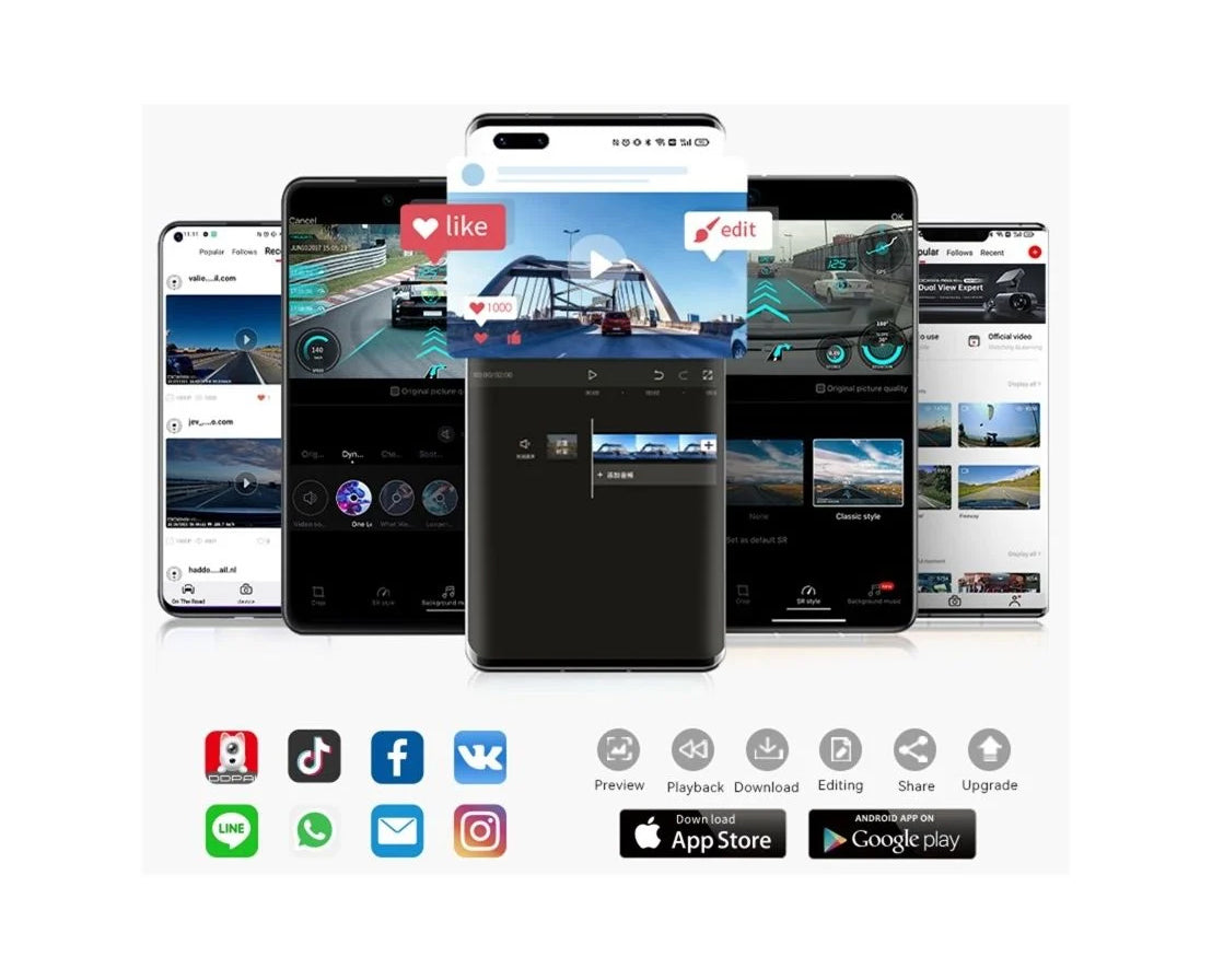 DDPAI mola N3 Pro 2026 Front- und Rückfahrkamera, 1600P, Wi-Fi