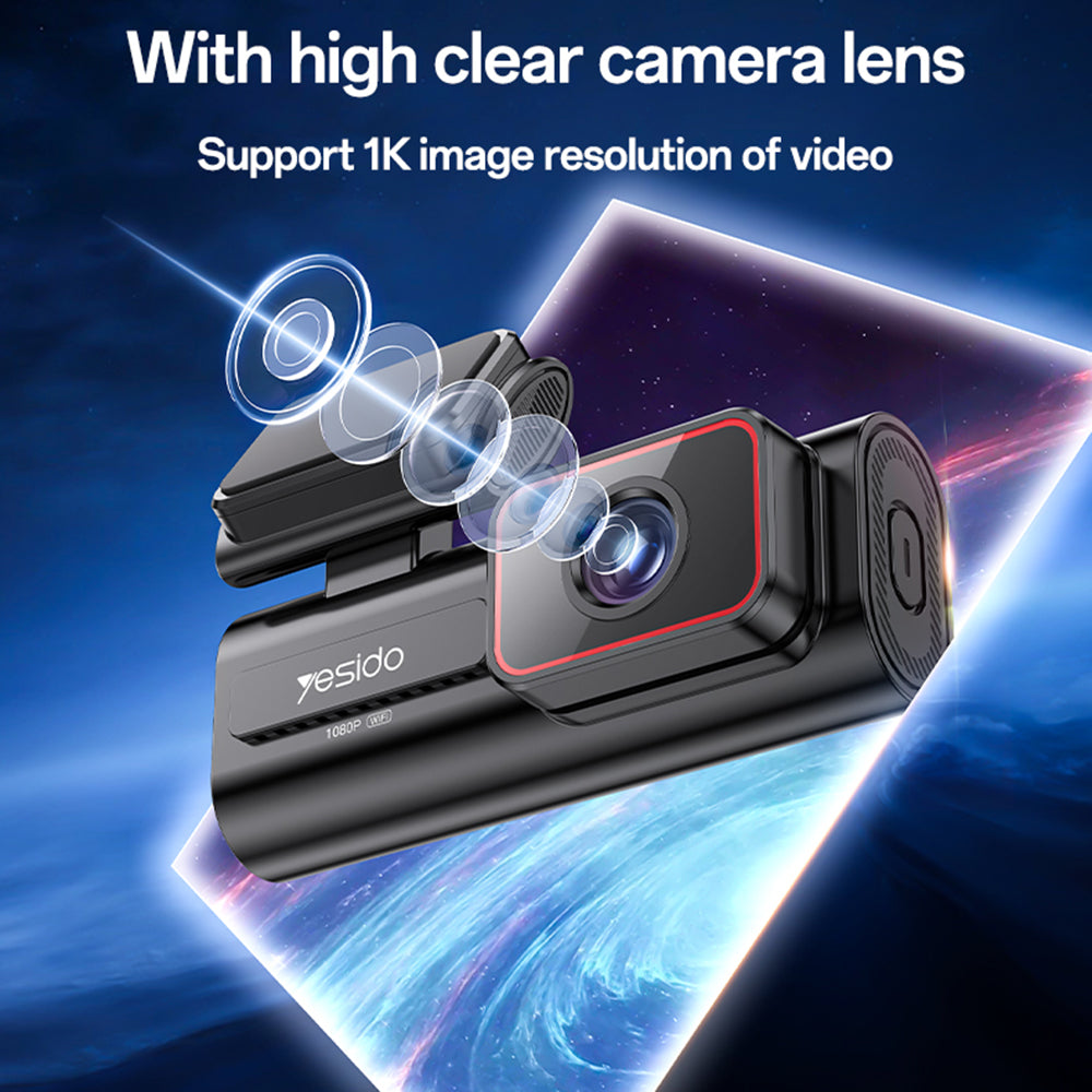 Auto Kamera Yesido KM21, 1080P, Wi-Fi, Anzeige 1.47 Zoll