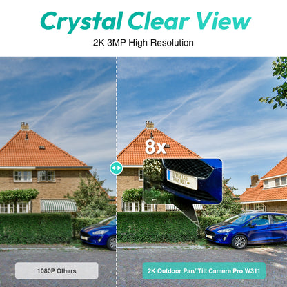 Überwachungskamera Botslab W311, Wi-Fi, 2K, IP66, Außenbereich 