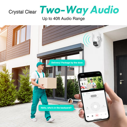 Überwachungskamera Botslab W311, Wi-Fi, 2K, IP66, Außenbereich 