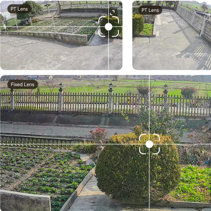 Überwachungskamera Imou Cruiser Triple, Wi-Fi, 3K + 2K, IP65, Außenbereich, Weiß IPC-S7UP-11M0WED