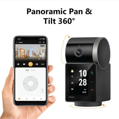 Überwachungskamera Imou Rex VT Pro, Wi-Fi, 3K, Innen, Schwarz IPC-S2VBP-5M0WR