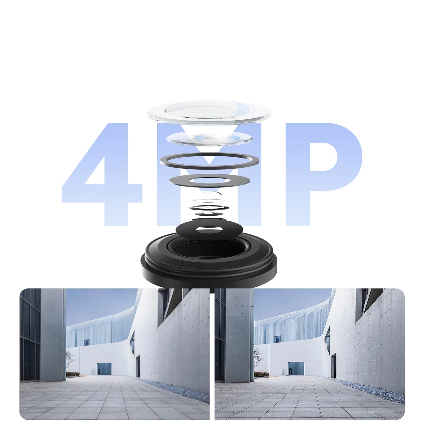 Überwachungskamera Xiaomi CW500 Dual, Wi-Fi, 2.5K, IP66, Außenbereich BHR9402EU