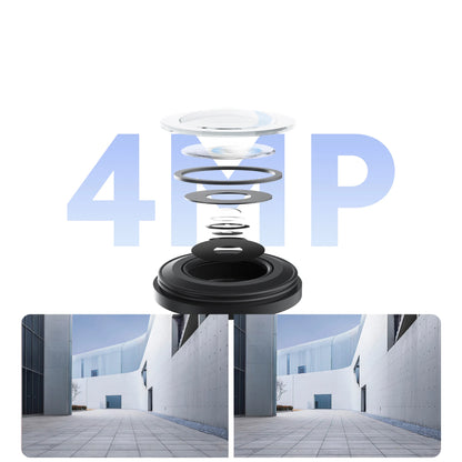 Überwachungskamera Xiaomi CW500 Dual, Wi-Fi, 2.5K, IP66, Außenbereich BHR9402EU