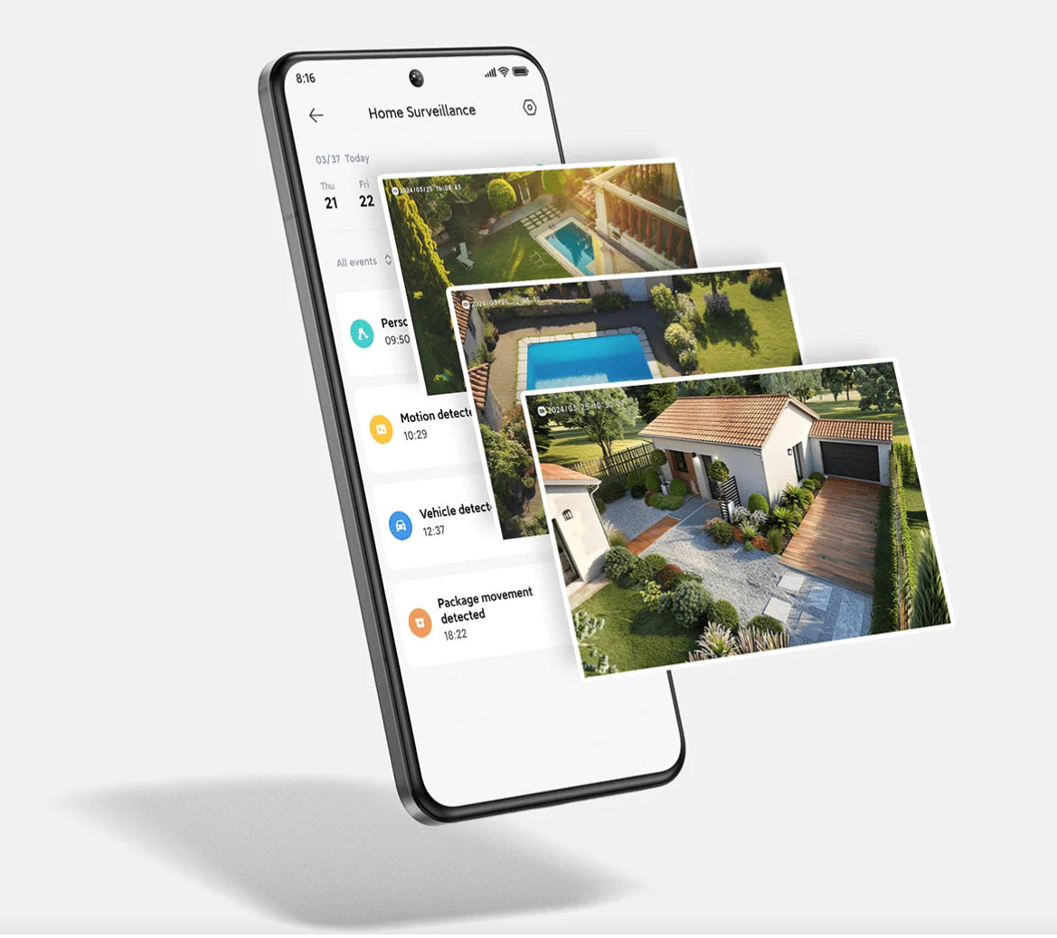 Überwachungskamera Xiaomi BW300, Wi-Fi, 2K, IP67, Outdoor BHR8303GL 