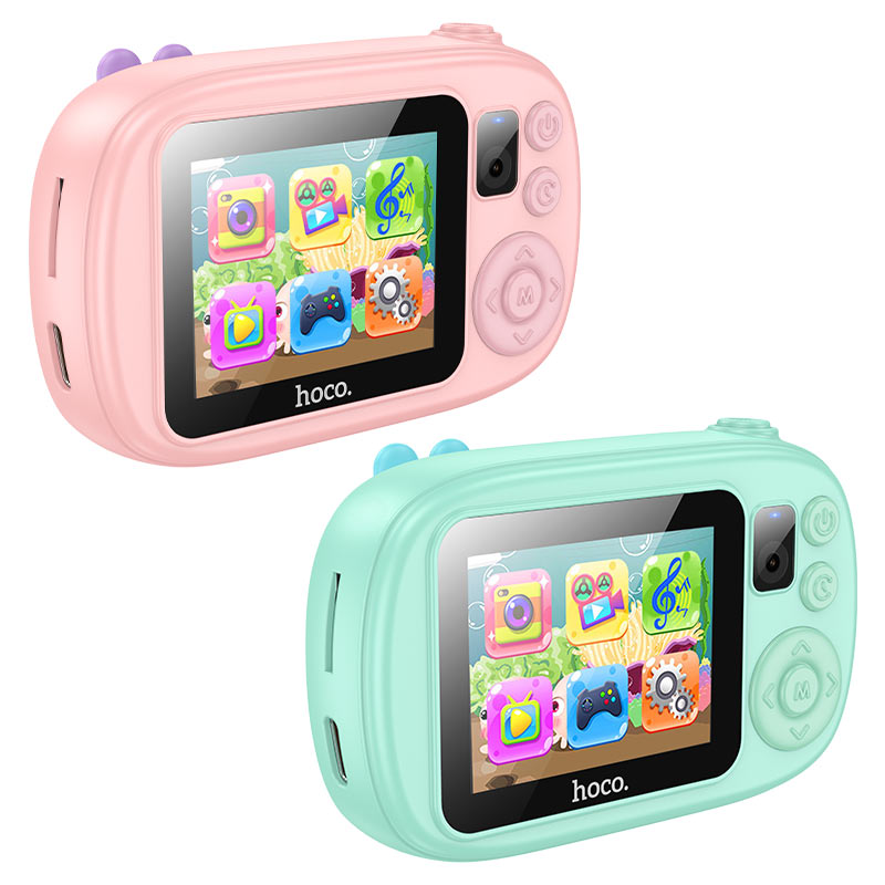 Digitalkamera HOCO DV205 Kids, 720P, 1MP, Blau