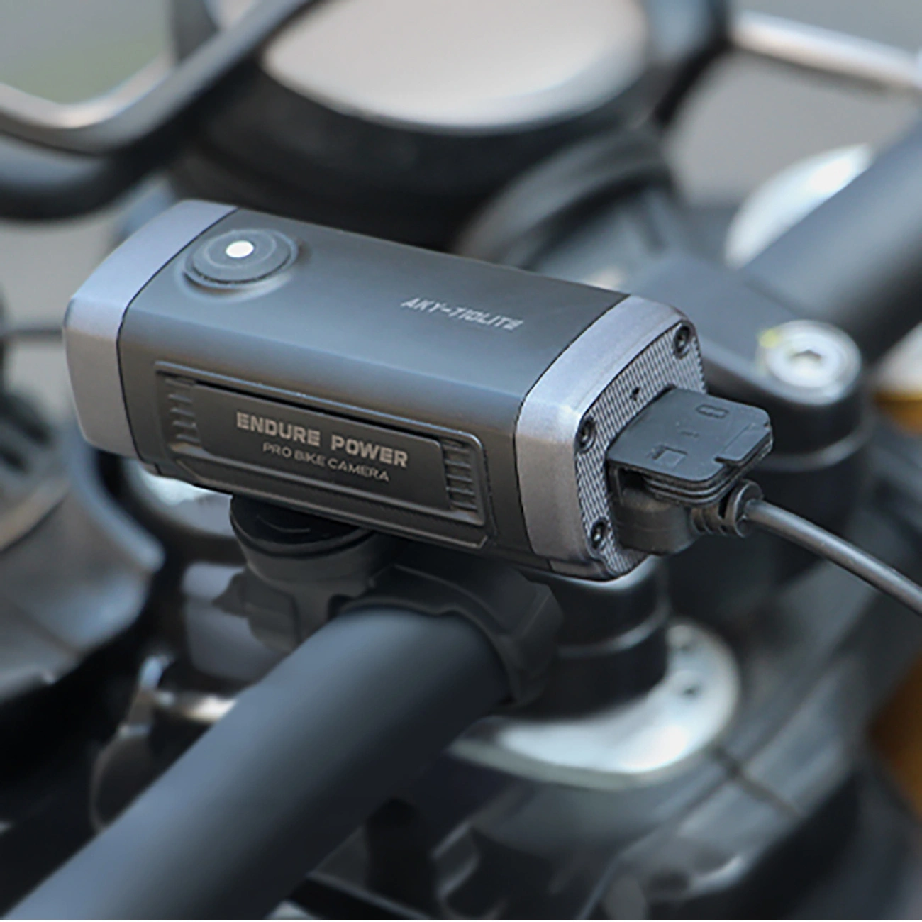 Akeeyo 710 Lite Sportkamera für Fahrrad / Motorrad, 2K, Wi-Fi, Schwarz