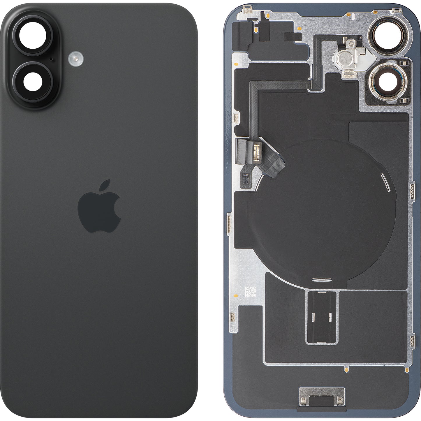 Apple iPhone 16 Plus Battery Cover, Black, Swap
