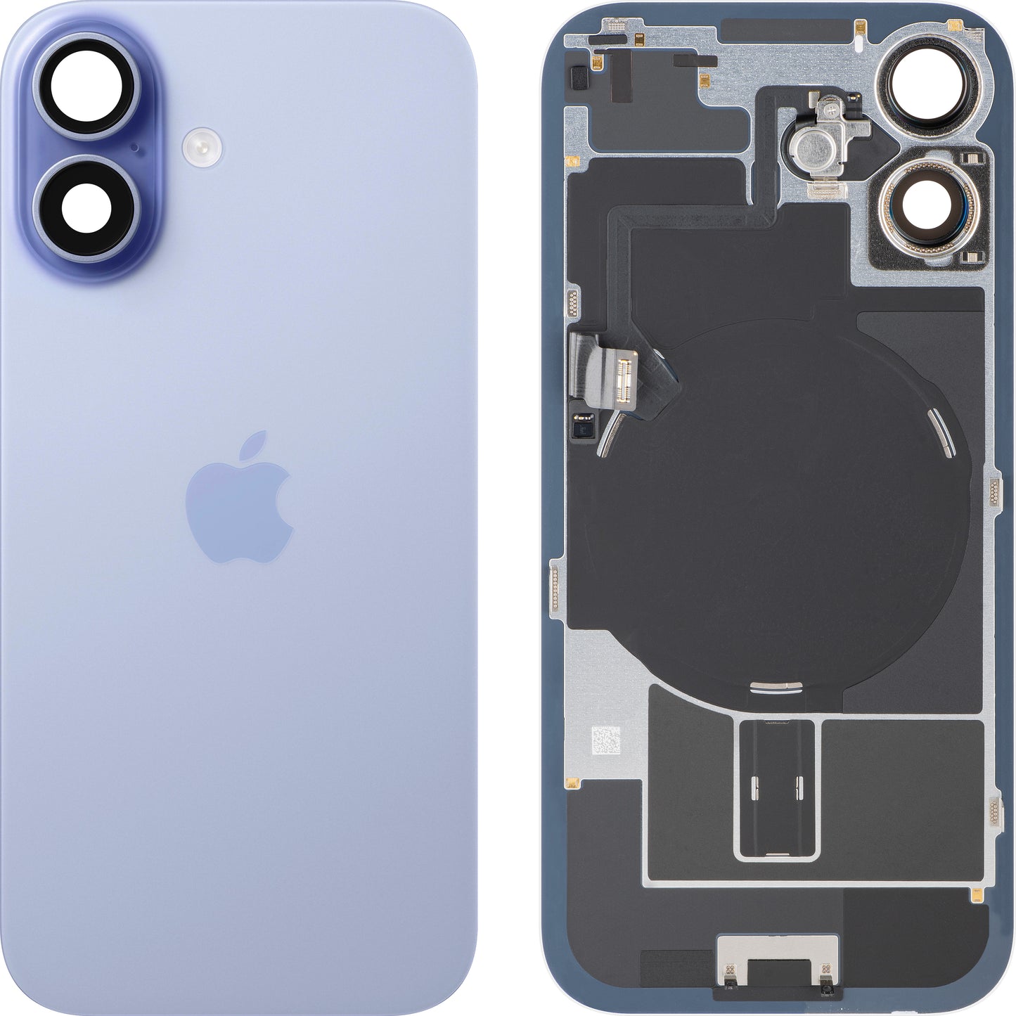 Batteriedeckel Apple iPhone 17, Blau (Mist Blue), Swap