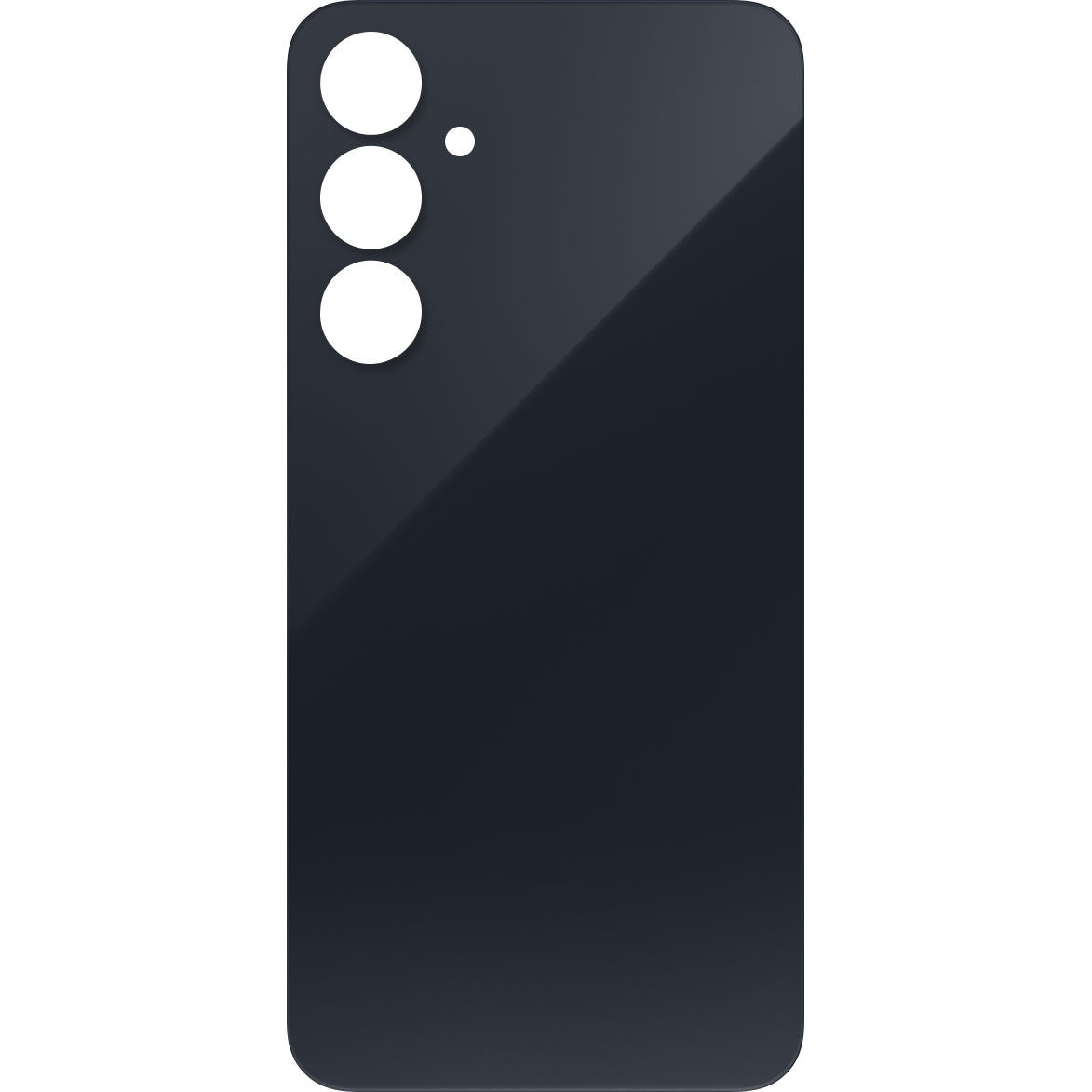 Akkudeckel kompatibel mit Samsung Galaxy A55 5G A556, Marineblau