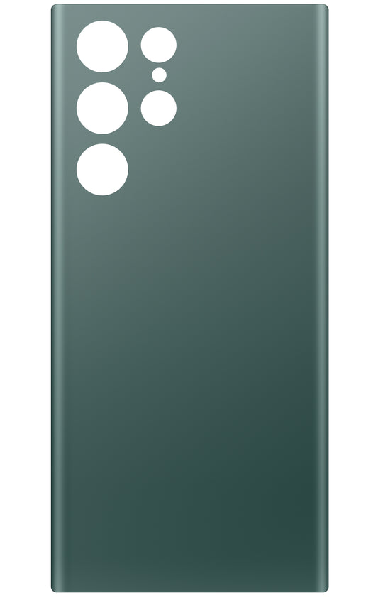 Batteriedeckel kompatibel mit Samsung Galaxy S22 Ultra 5G S908, Grün