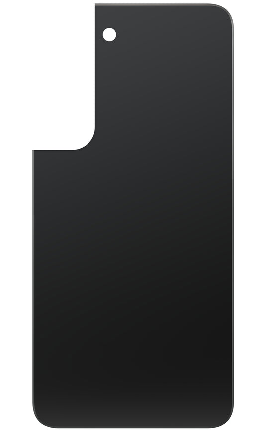 Batteriedeckel kompatibel mit Samsung Galaxy S22 5G S901, Schwarz