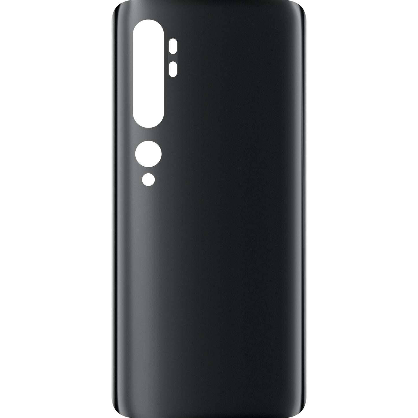Akkudeckel kompatibel mit Xiaomi Mi Note 10, Schwarz