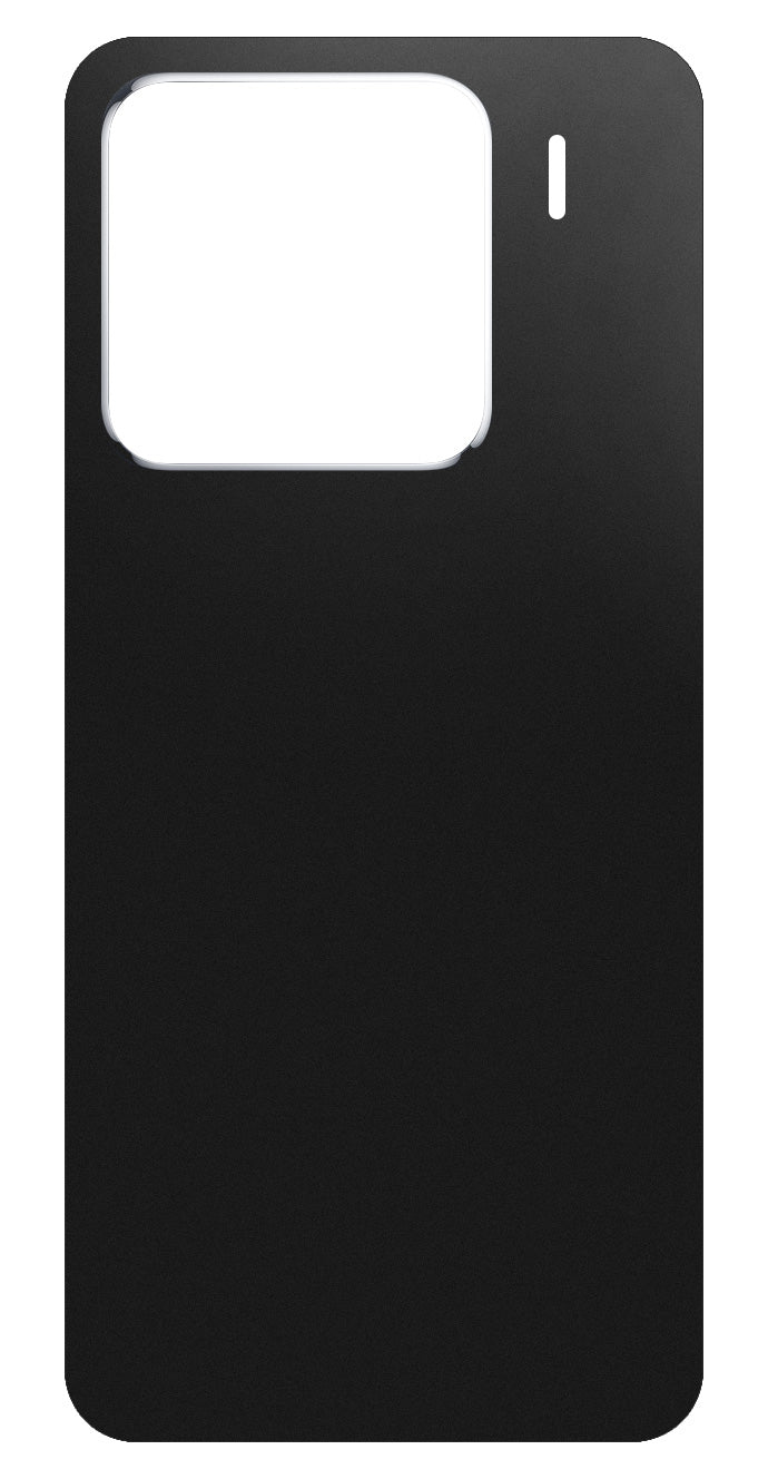 Batteriedeckel kompatibel mit Xiaomi 15, Schwarz